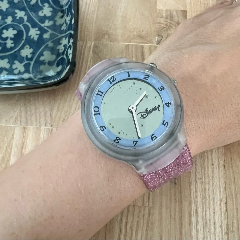 Rare Disney SII marketing Seiko tinker bell animated watch NEW BATTERY